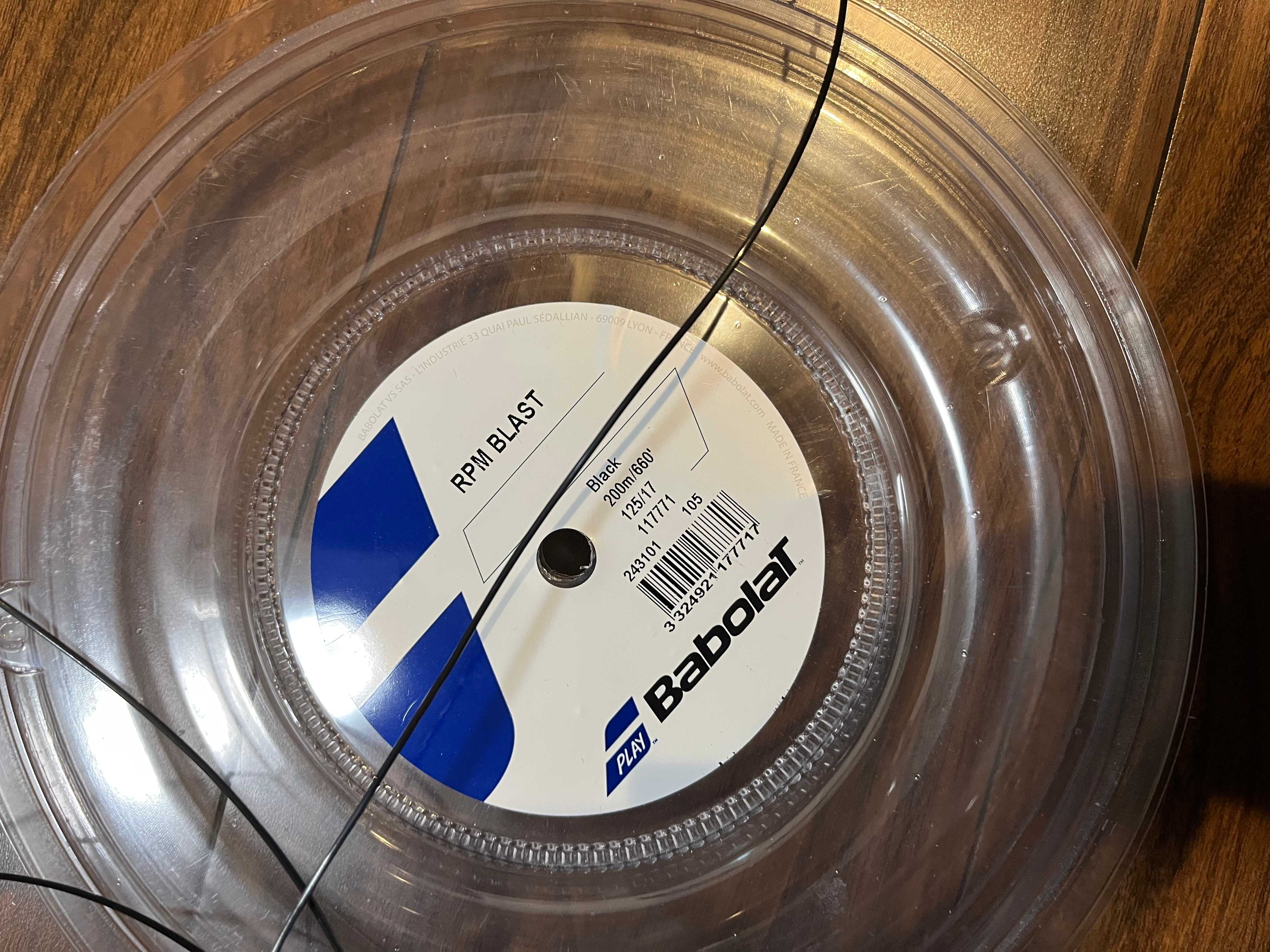 【インプレ】Babolat RPM BLAST(ブラスト)を1ロール使い切った正直なレピュー