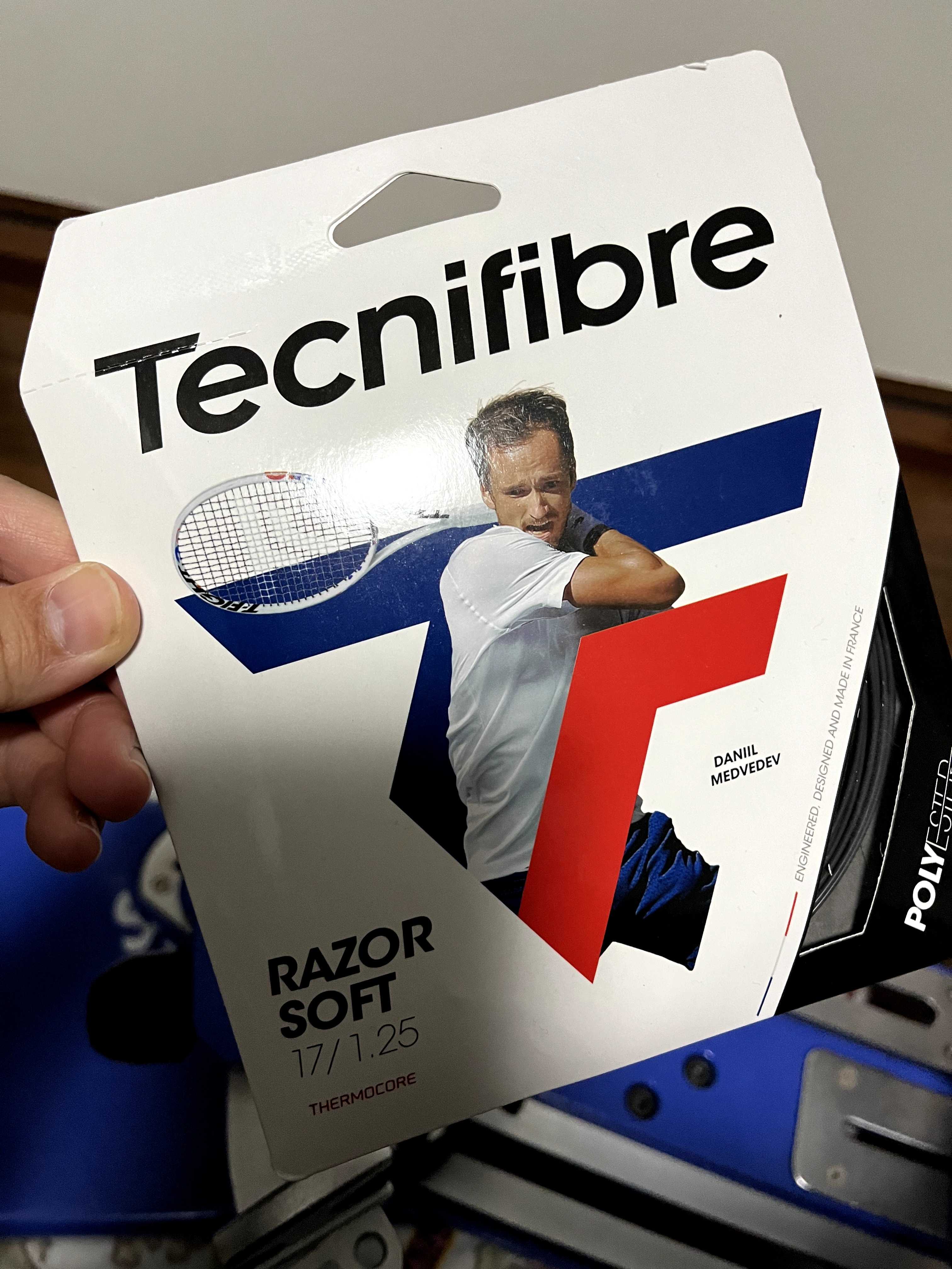 【インプレ】TecnifibreのRAZOR SOFTを使ってベテランの試合で頑張ってきました